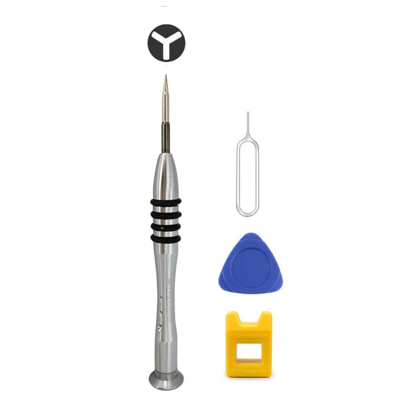 ABMRO Kit d'outils de tournevis, 0,6 mm en forme de Y, Tri-Wing, Tri-Point, compatible avec iPhone 7/7 Plus, 8/8 Plus, X, XS, XR