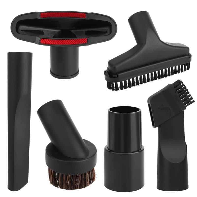 MXTIMWAN 6 Pièces Accessoires pour Aspirateur - Embout Aspirateur - Brosse Aspirateur Universel pour Meubles Brosse Aspirateur A