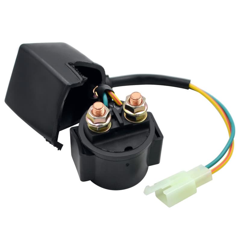 AHL relais 12v moto relais de demarreur quad pour GY6 50cc 70cc 90cc 110 cc 125cc 150cc 200cc 250cc vtt dirt bike scooters go ka