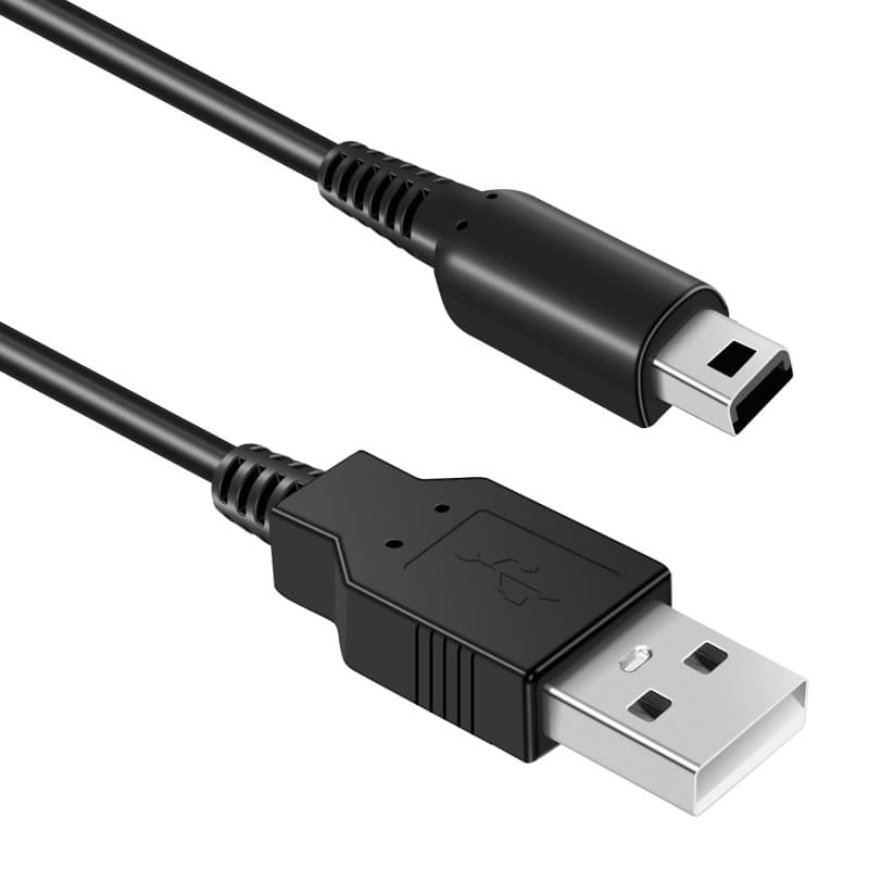 Coomoors Chargeur 3DS, Câble de Charge USB 1,2m, Chargeur Ds Lite, Consoles Jeux et Accessoires, Câble de Charge d'alimentation