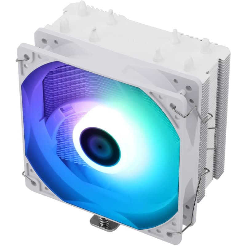 Thermalright Assassin X120 SE argb White CPU Air Cooler, 4 Heat Pipes, TL - C12cw - S PWM mute Fan CPU Cooler with S - fdb Beari
