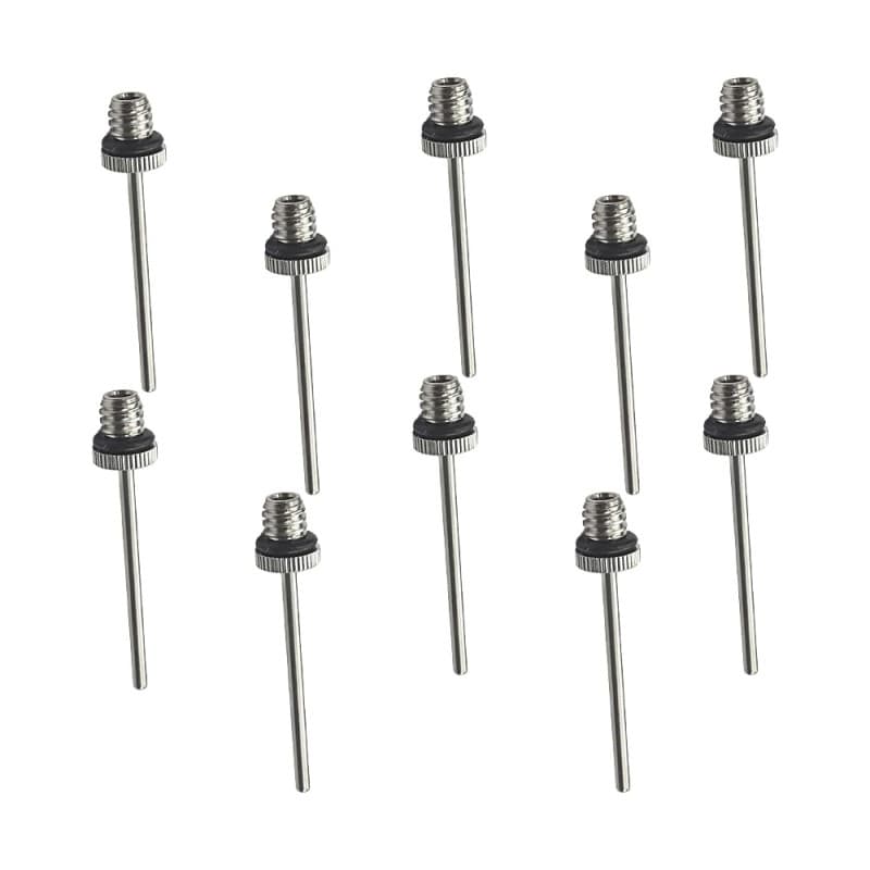 Aiguille de Pompe à Ballon, 10 Pcs Aiguilles de Pompe à Air, Aiguilles de gonflage pour Pompe à Ballon, pour Ballon de Basket-Ba