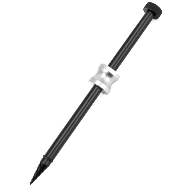 QWORK® Extracteur de Joint d'Injecteur, Acier au Carbone, Universel pour Voiture - Noir, 4.5 mm -13.2 mm