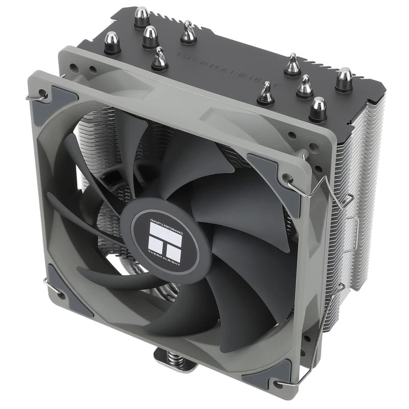 Thermalright Assassin King 120 SE Refroidisseur d'air pour processeur, 5 caloducs, technologie AGHP, ventilateur TL-C12C PWM, po