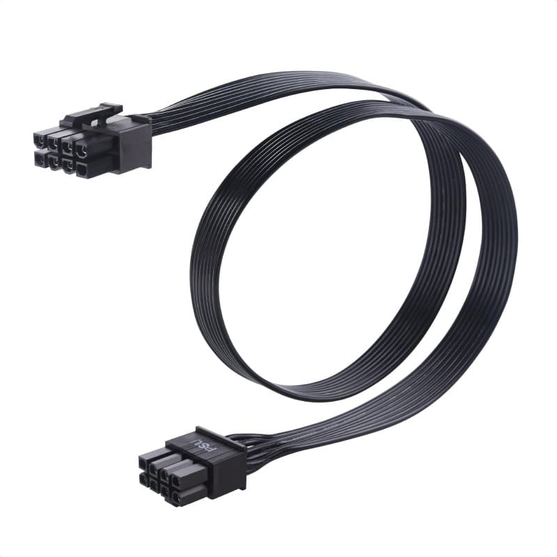 Cable Matters Câble d'alimentation GPU 8 broches 60cm, Câble EPS 8 broches/ATX 8 broches mâle vers PCIe 6+2 broches mâle, Câble