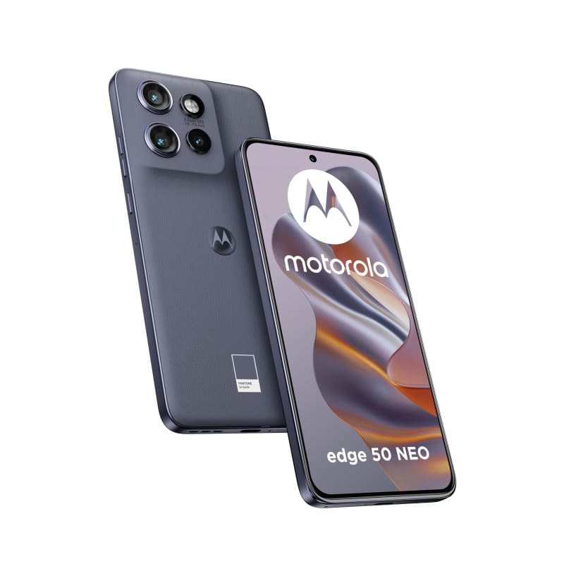 Motorola Edge 50 Neo (8/256 Go, Sony LYTIA(TM) 700C 50 + 13 + 10 MP Selfie 32 MP, écran 6,36' POLED 120 Hz, IP68, MediaTek MTK 2