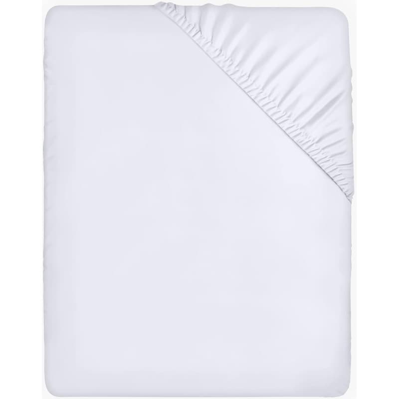 Utopia Bedding Drap Housse - Blanc, 200 x 220 cm - Coupes de 35 cm pour Matelas épais - Microfibre brossée