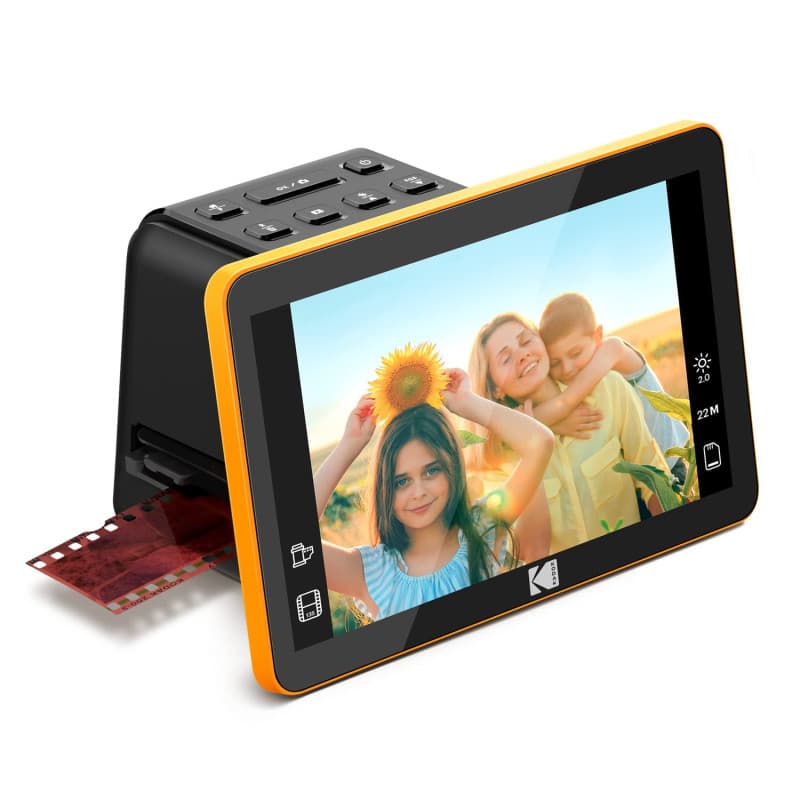 KODAK Slide N Scan Scanner de Film numérique Max 7"- Grand écran LCD 7" convertit Les négatifs Couleur en 22MP HD n & b JPEG ROD
