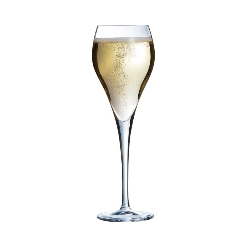 Arcoroc - Collection Brio - 6 flûtes à Champagne 16 cl - Transparence et résistance - Fabriquées en France - Emballage renforcé