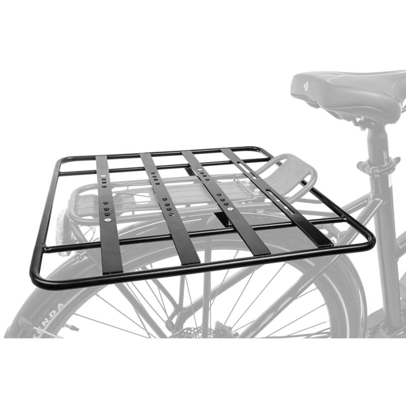 M-WAVE Extension DE Porte-Bagages Plaque 40x40 CM Tout. Unisex-Adult, Black, 400 x 400 mm