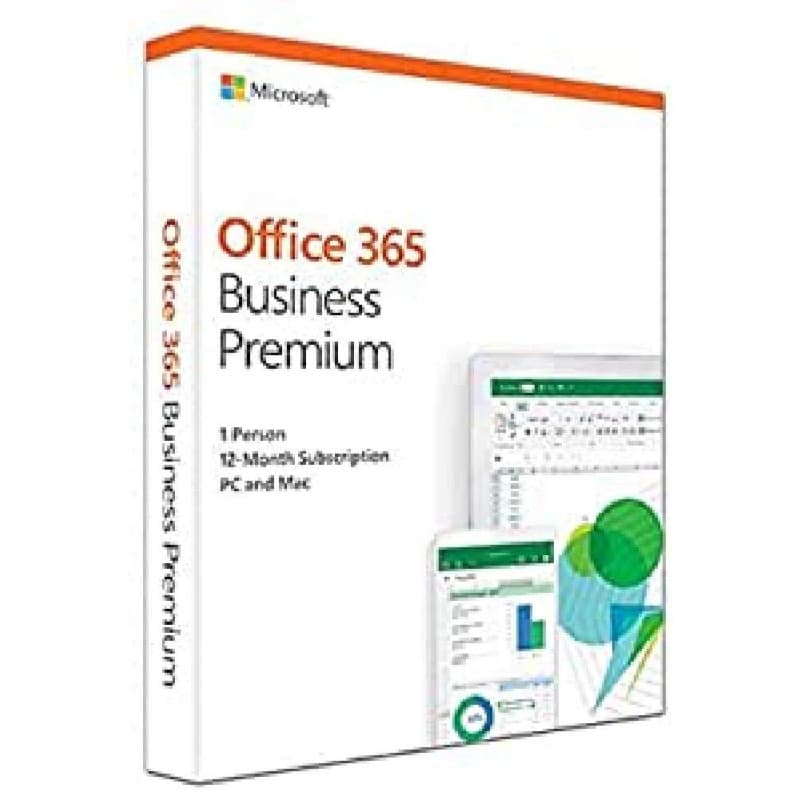 Microsoft Office 365 Business Premium 1Licence(S) 1Année(S) Anglais - Logiciels Office (1 Année(S), Anglais)