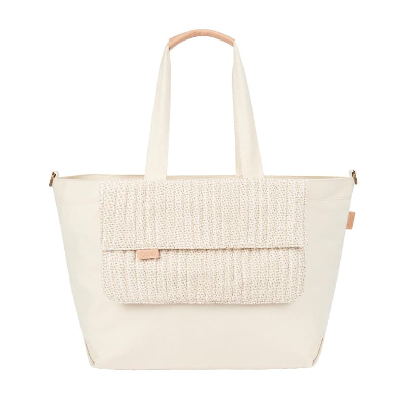 BABYMOOV Sac (à langer) Tote Bag, Sac Cabas Grand Format 40L, Multiusages, Nombreuses Poches, Matelas à Langer, Attaches Pousset