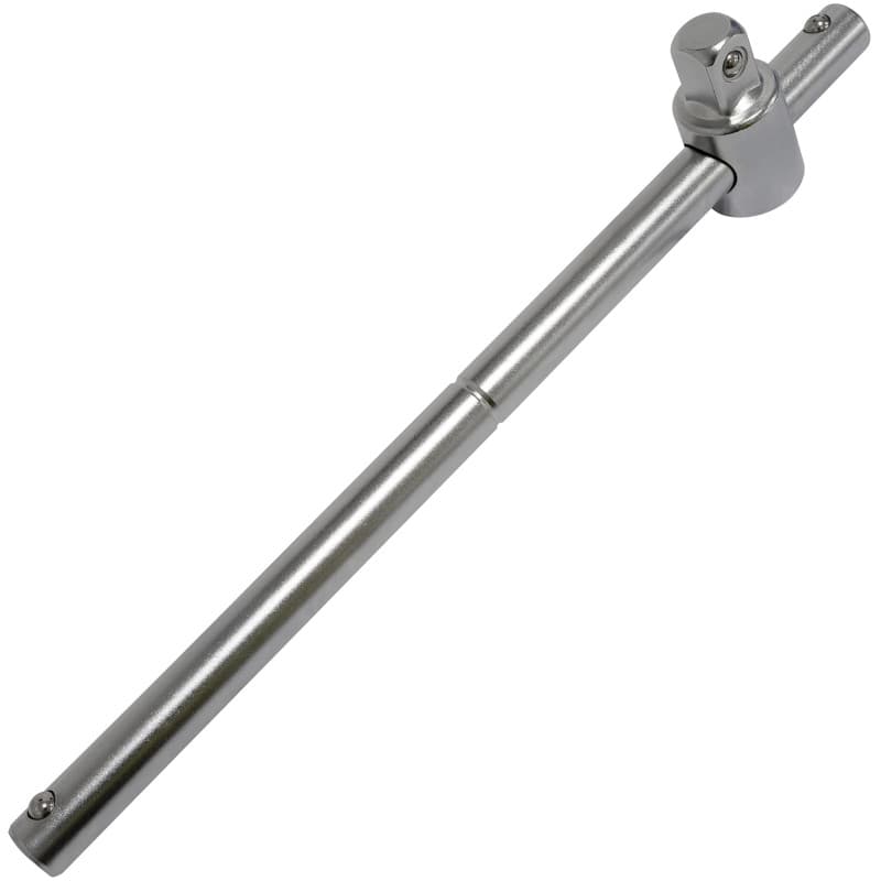 AERZETIX - C64825 - Clé briseur barre/bras de force pour douilles 1/2x250mm avec poignée coulissante/pivotante - manche en ''T-