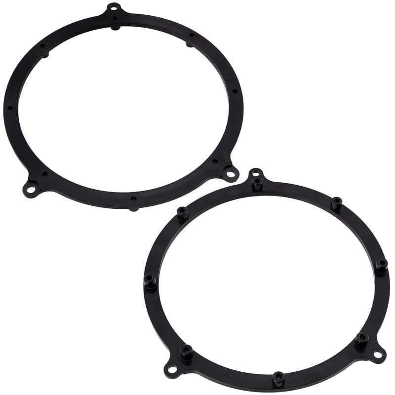 AERZETIX - C11589 - Lot de 2 Adaptateurs de Haut-parleurs Ø165 mm - côté de Montage: portière arrière - Compatible avec A3, A4 1