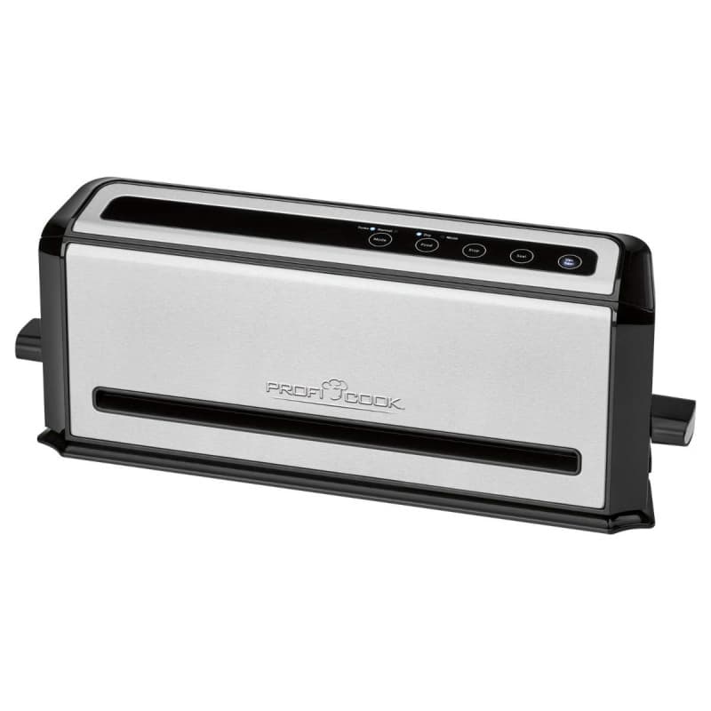 Profi Cook PC-VK 1133 - Emballeuse sous vide - Puissance d'aspiration 12l/min - + 10 sachets fraicheurs - 110 Watts - Couleur Ar