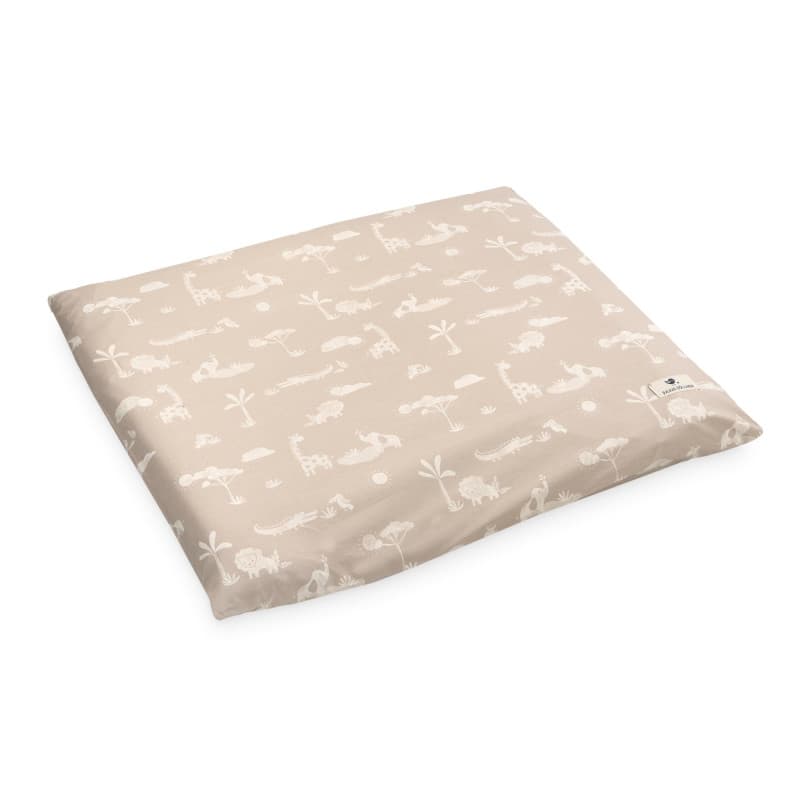 Julius Zöllner Housse pour matelas à langer en coton bio - Motif Jungle Dream - Taille 85 x 75 cm