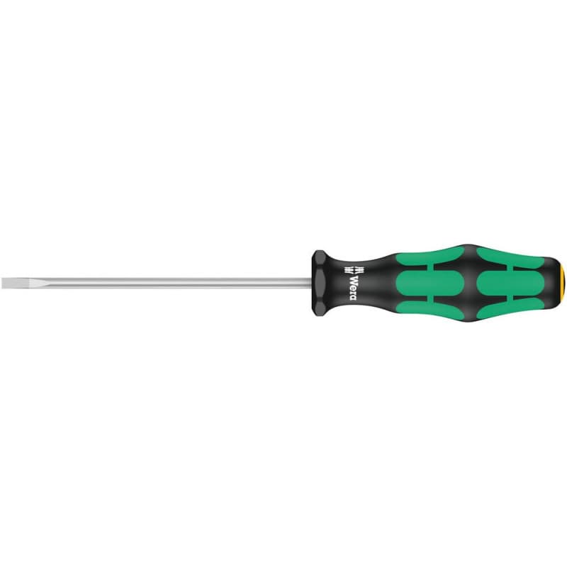 Wera 335 05008015001 Tournevis pour vis à fente avec Lasertip 0,6 x 3,5 x 100 mm