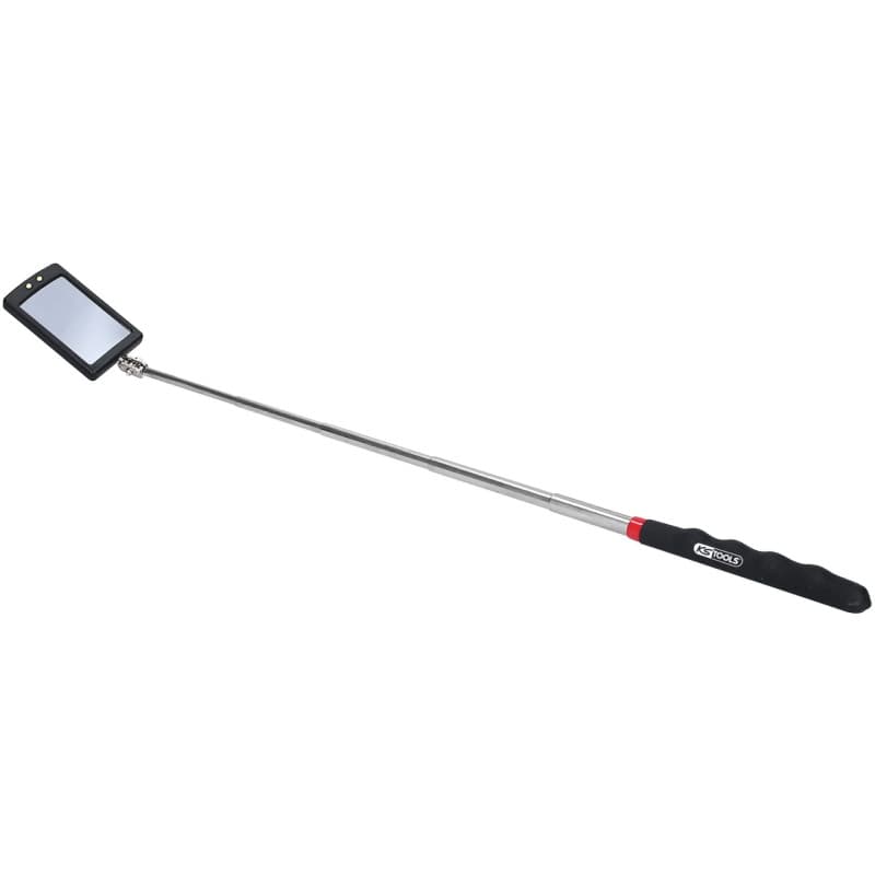 KS Tools - 550.1136 - Miroir d'inspection télescopique orientable avec éclairage LED