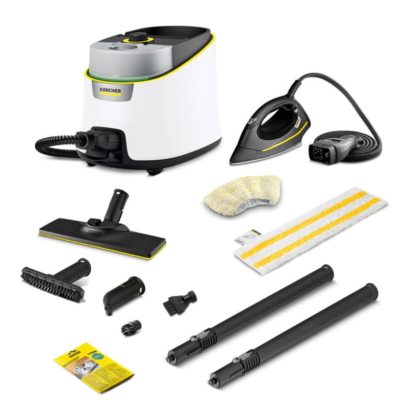 Kärcher Nettoyeur Vapeur SC 4 Deluxe Iron, Pression Vapeur: 4 bar, Préchauffage: 3 min, Surface: 130 m², Réservoir: 0,5 l + 1,3