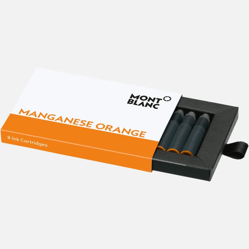 Montblanc INK CART MANGANESE ORANGE 1 PACK = 8 CART PF marque