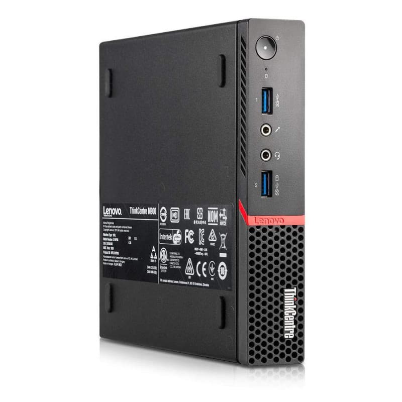Lenovo ThinkCentre M900 Tiny Intel Quad Core i5 256 Go SSD Disque dur 8 Go memoire Windows 11 ProBusiness Desktop Computer Mini
