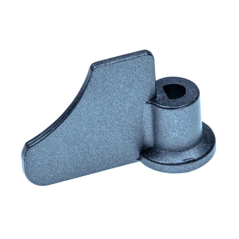 vhbw Crochet pétrisseur compatible avec Moulinex STOOMKOKER BREAD MAKER OW200030 (FR) machine à pain - Pale, 6,6 x 5,1 cm, alumi