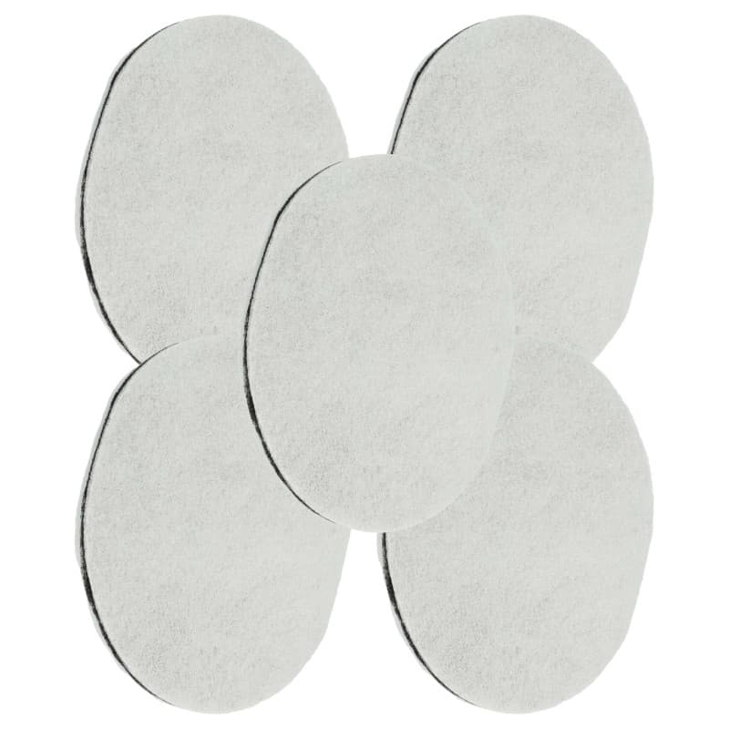 vhbw 5x Filtre à graisses compatible avec SEB Tefal Moulinex SmartClean FR4009727D, FR400Z007D friteuse - 140 mm