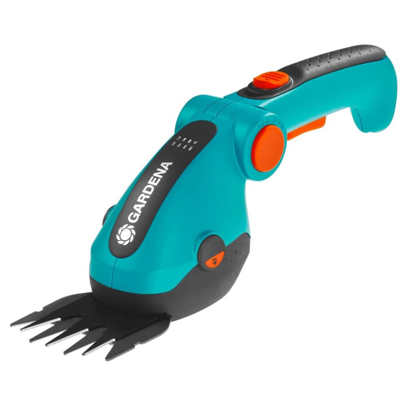 Gardena Cisaille à Gazon sans Fil ComfortCut Li :cisaille à Gazon avec Largeur de Coupe de 8 cm, poignée Confort réglable avec A