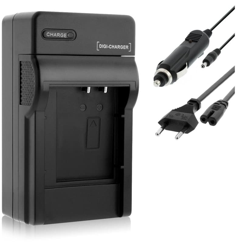Chargeur (Auto/Secteur) pour Ricoh DB-80, R50... / DB-L70, Sanyo Xacti VPC-E10, E875