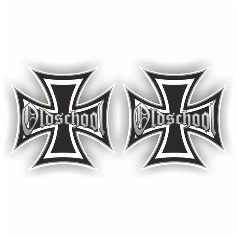 Oldschool Croix de Fer Shocker main voiture autocollants JDM Tuning OEM Dub Decal Stickerbomb Bombing Fun W