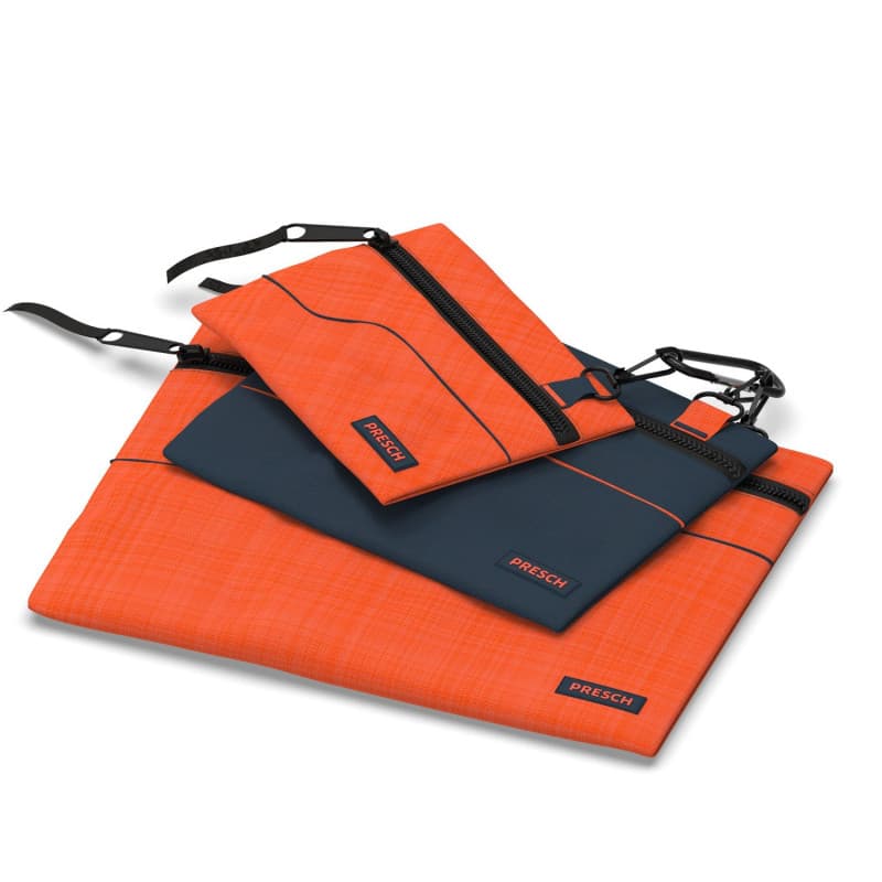 Presch Lot de 3 Trousses à Outils vides pour Le Rangement d'outillage - Pochettes avec Mousqueton pour Petites pièces comme Poin