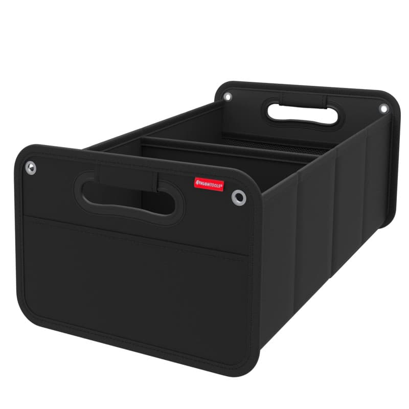 ATHLON TOOLS Sac de coffre pliable – Organiseur de coffre de voiture – Renforcé et stable – Avec patins antidérapants