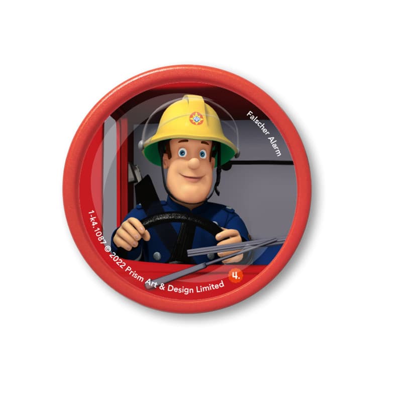 Kekz Kekz 4 Puce Audio pour écouteur de Cookies, Sam Le Pompier – Kekz 4 : Fausse Alarme, Jeu Audio pour Enfants à partir de 3 A