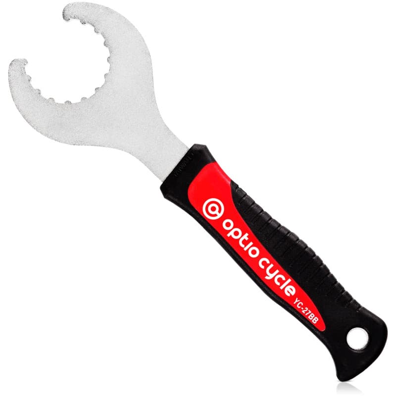 Optio Cycle Cle Boitier Pedalier Clé Pédalier pour Vélo | Clé Boitier De Pédalier | Demontage Pedalier | Arrache Pedalier | Clé