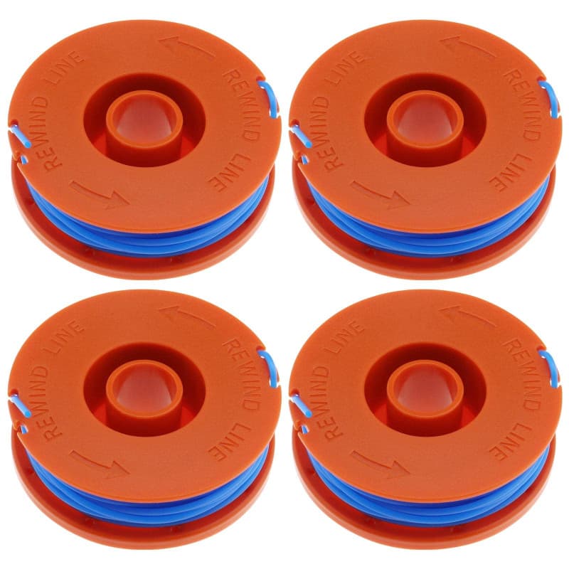 VGOL Lot de 4 bobines de Fil 5137651-90 FLY020 compatibles avec Les tondeuses à Gazon Flymo Mini Trim Série Multi Trim 10 m Long