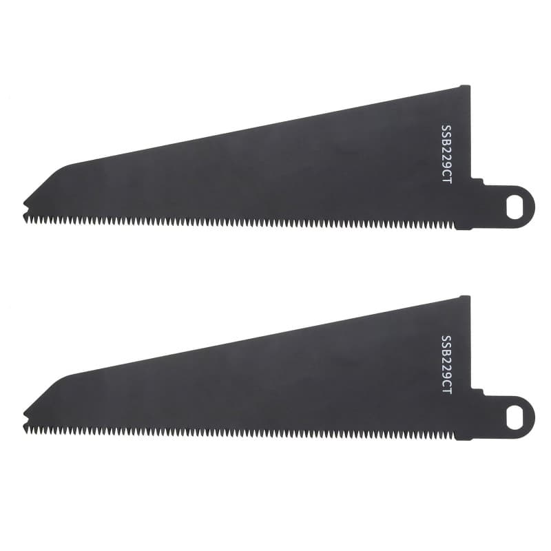 VGOL 2pcs SSB229CT Lames de Scie Alternative Lame de Scie en Acier au Carbone pour la Coupe de Plastique de Bois Dur de Résineux
