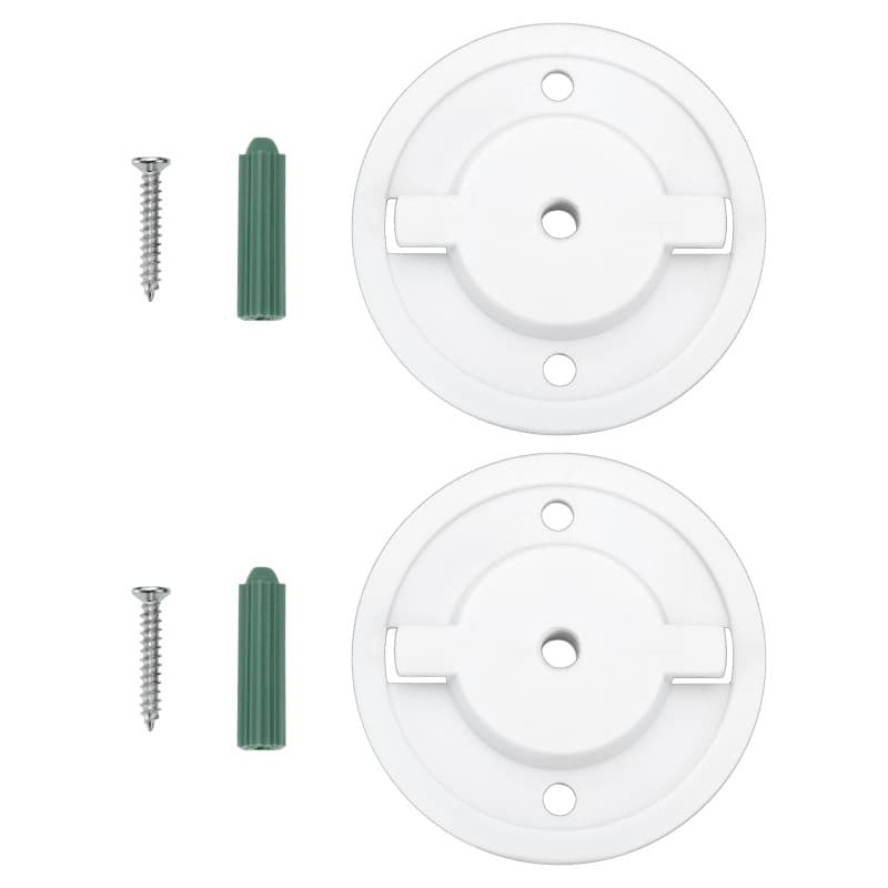 ECSiNG Lot de 2 Bases de Montage Murales pour Caméra Intelligente TL70 Accessoires Compatible avec Tapo C200 Compatible avec TP-