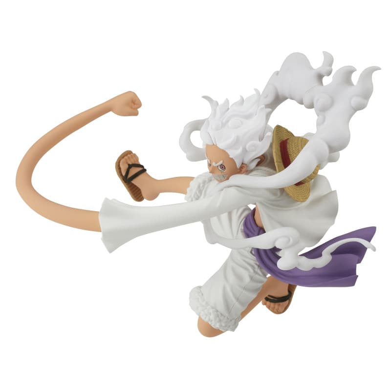 Banpresto Figurine d'action Monkey D. Luffy Gear5 One Piece - Battle Record Collection 13 cm BP88811P Multicolore