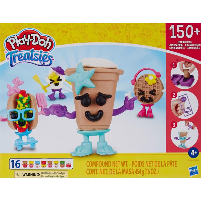 Playdoh Treatsies Break Time Coffee Ensemble de 150 combinaisons