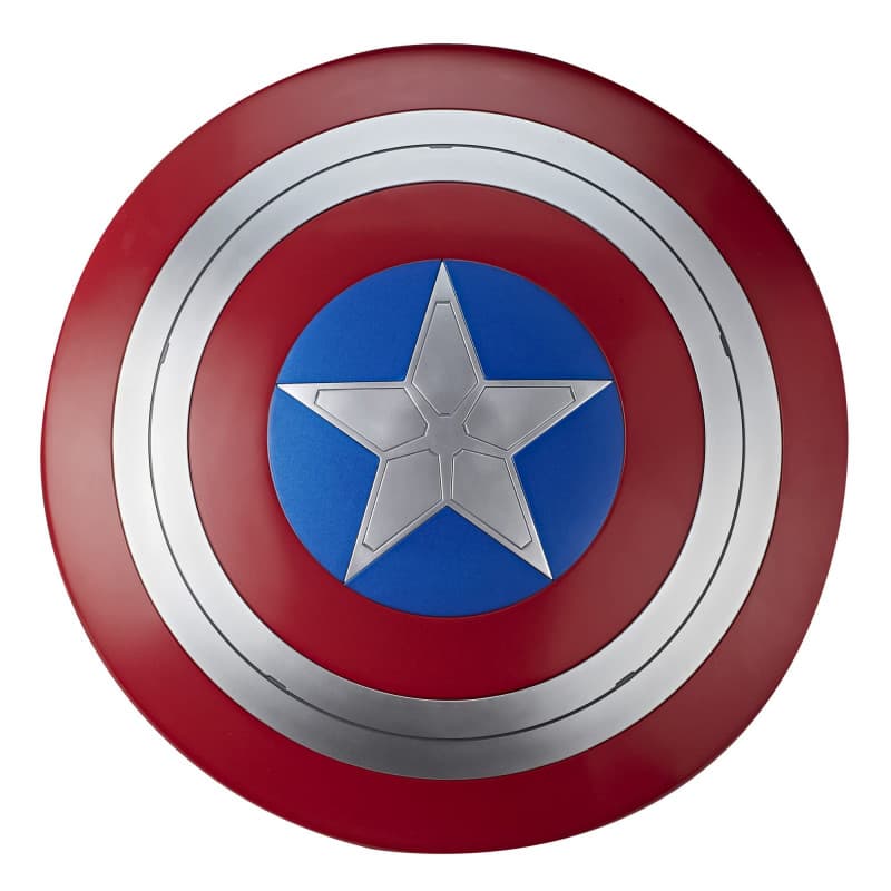 Marvel Legends Series, Bouclier de Captain America, article de cosplay de collection pour adultes