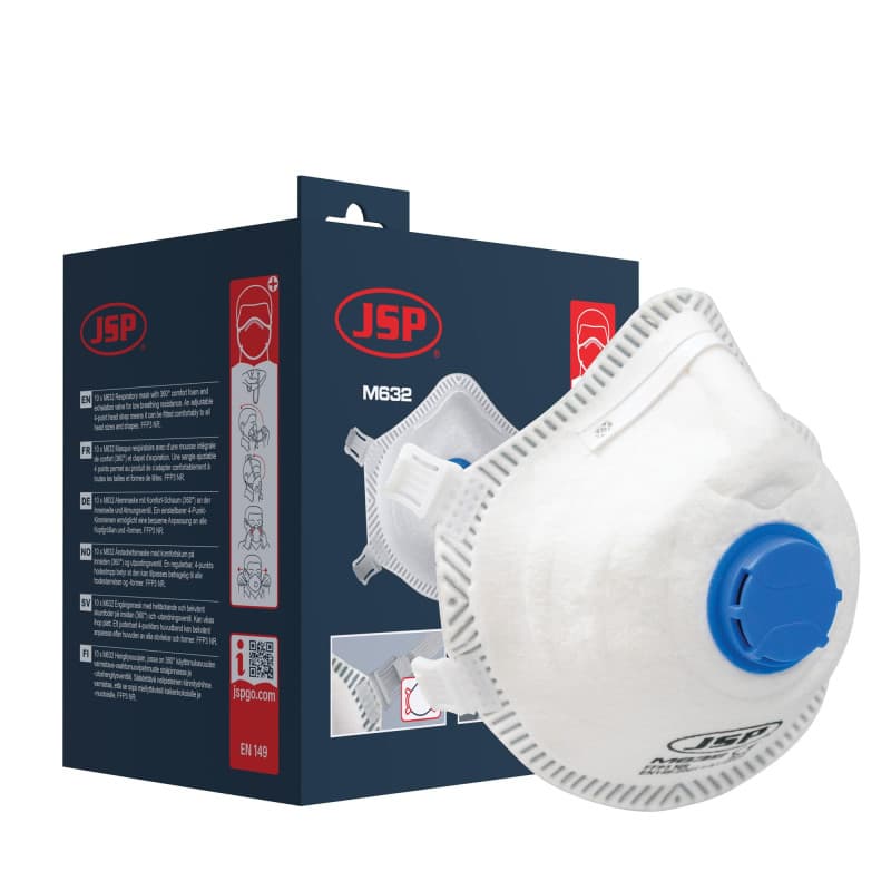 JSP Masque jetable coque FFP3 (M632) - boîte de 10 (BGZ130-000-A00)