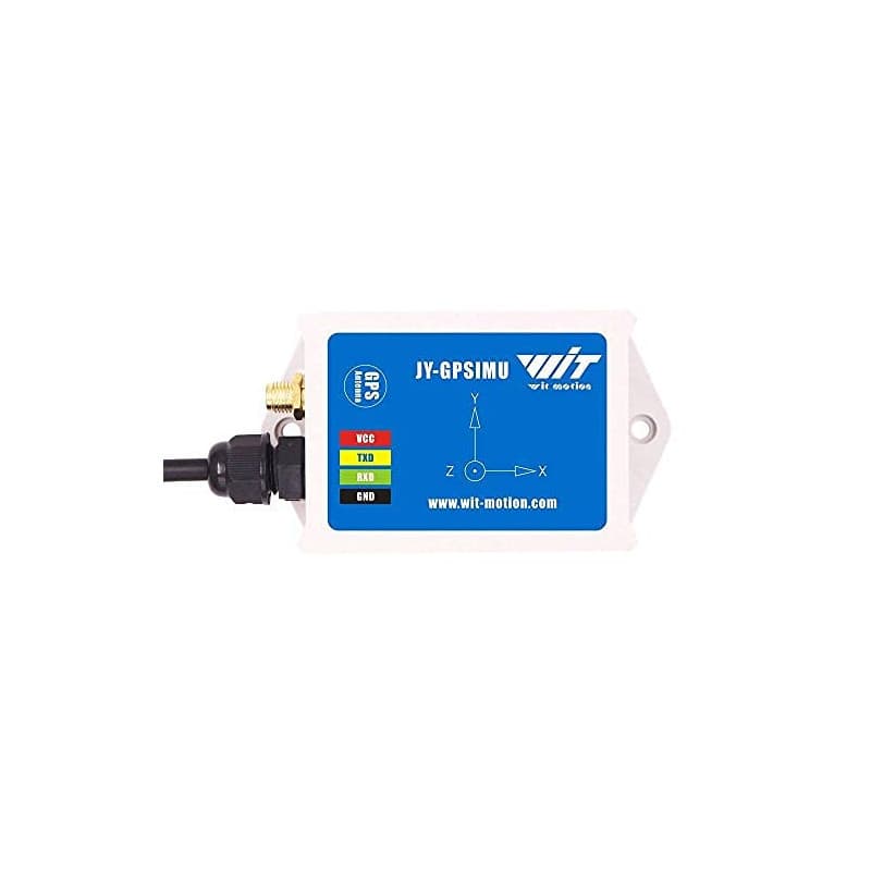 Inclinomètre IMU AHRS haute stabilité WitMotion WTGAHRS1 10 axes, accélération haute précision+gyroscope+angle+aimant+pression a