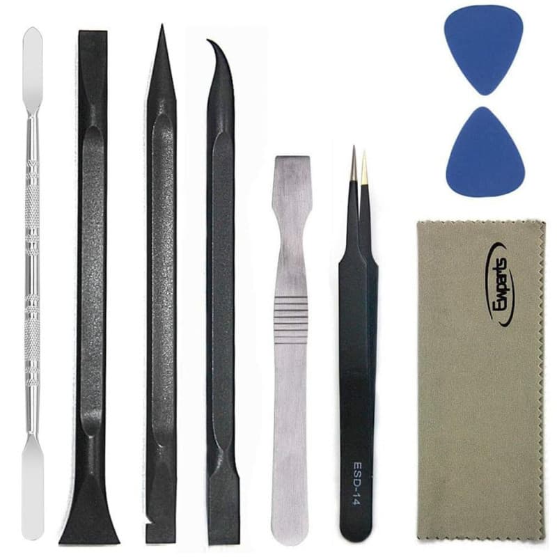 Ewparts 9pcs Ensemble d'outils électroniques Professionnels Ensembles d'outils de Levier en Plastique Ensemble spudger Ensemble