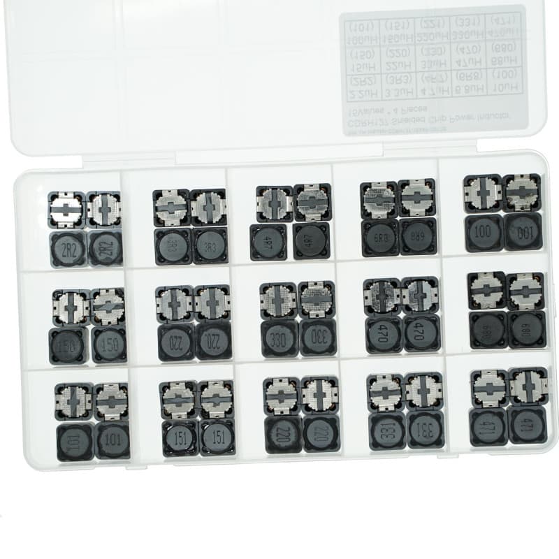 15 types x 4 pièces, total 60 pièces CDRH127 Série Inducteur de puissance blindé