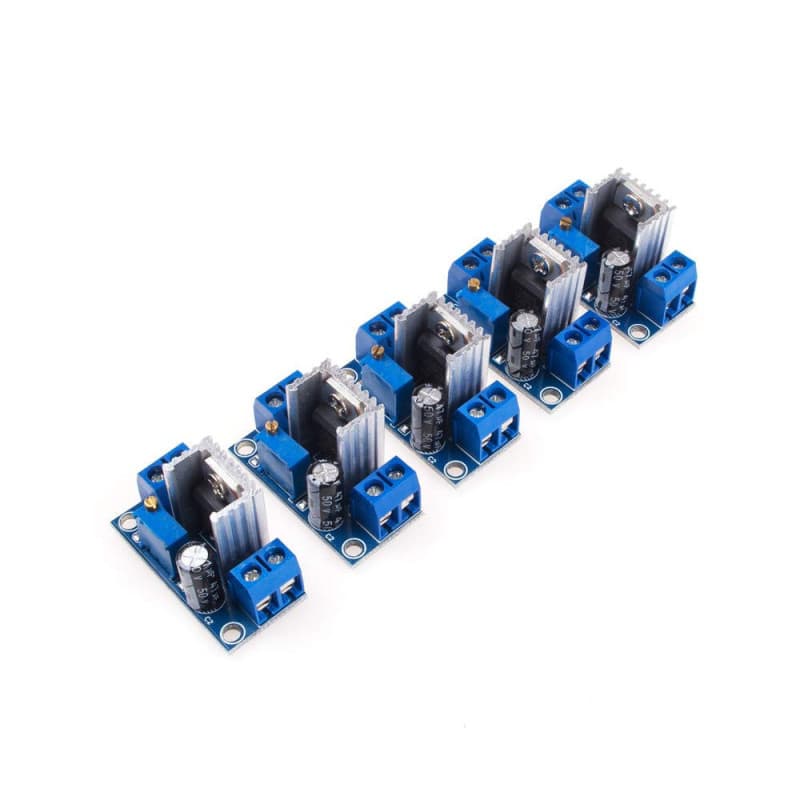 ANGEEK LM317 Module d'alimentation Step Down régulateur de tension DC-DC 1,5 A 1,2 ~ 37 V