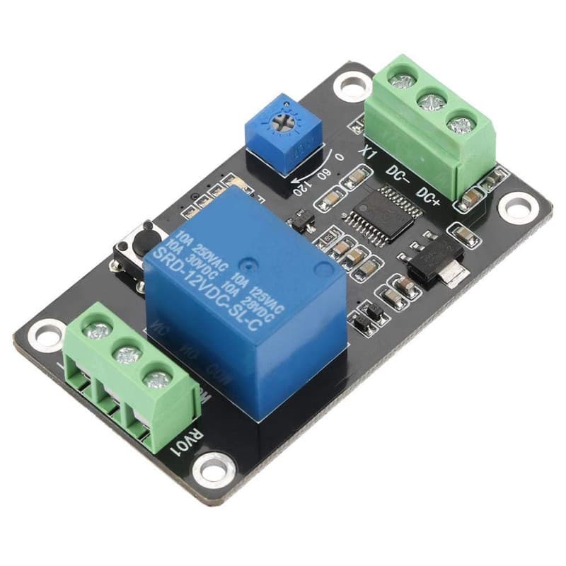 DC 5V / 12V / 24V Relais de Minuterie, Module de Minuterie Relais Temporisation Réglable555 Minuterie Module de commutation de d