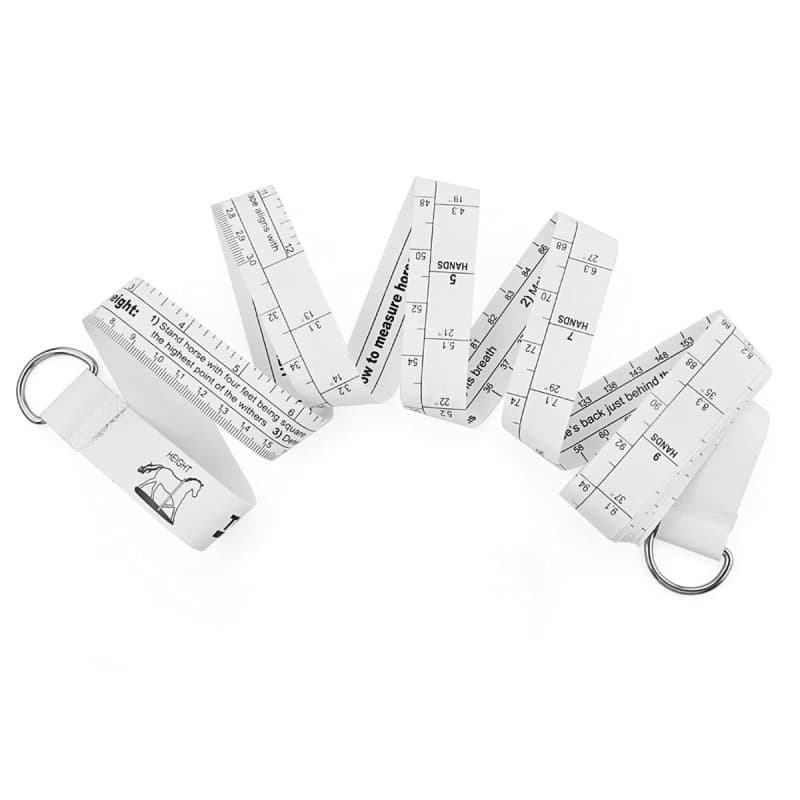 WANGCL Bâton de mesure portable pour cheval - Poids du cheval - Mètre ruban pour mesurer le buste et le poids de l'animal - 2,5