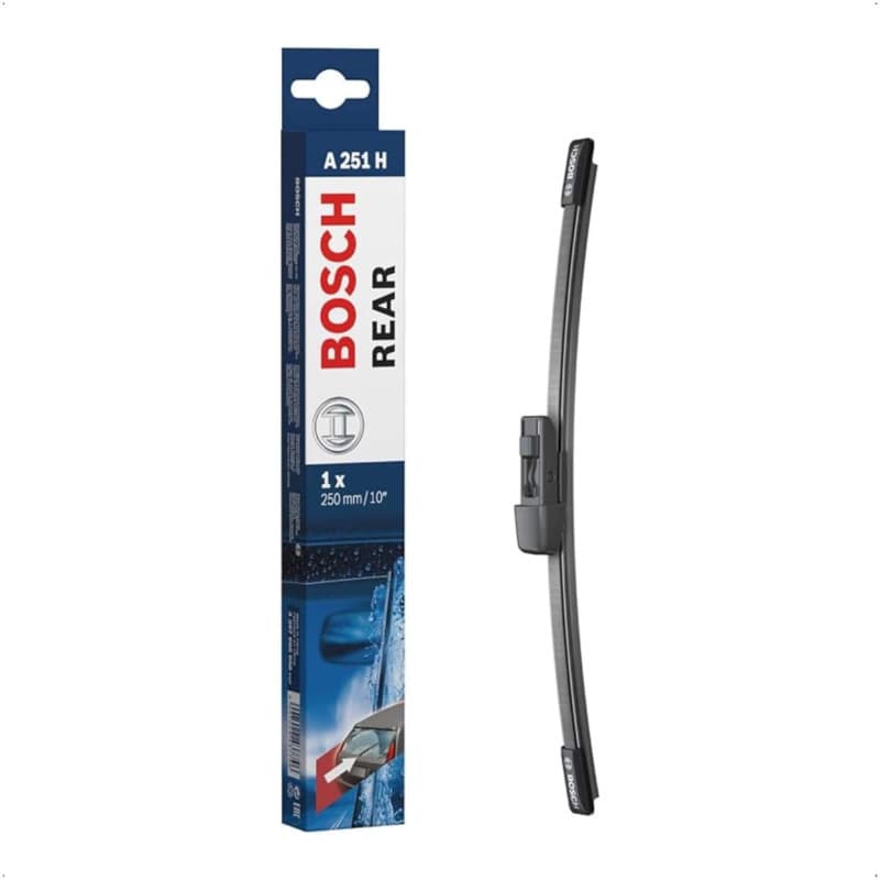 Bosch Balai d'Essuie–Glace Arrière Rear: A251H, Longueur: 250mm – 1 Balai Arrière