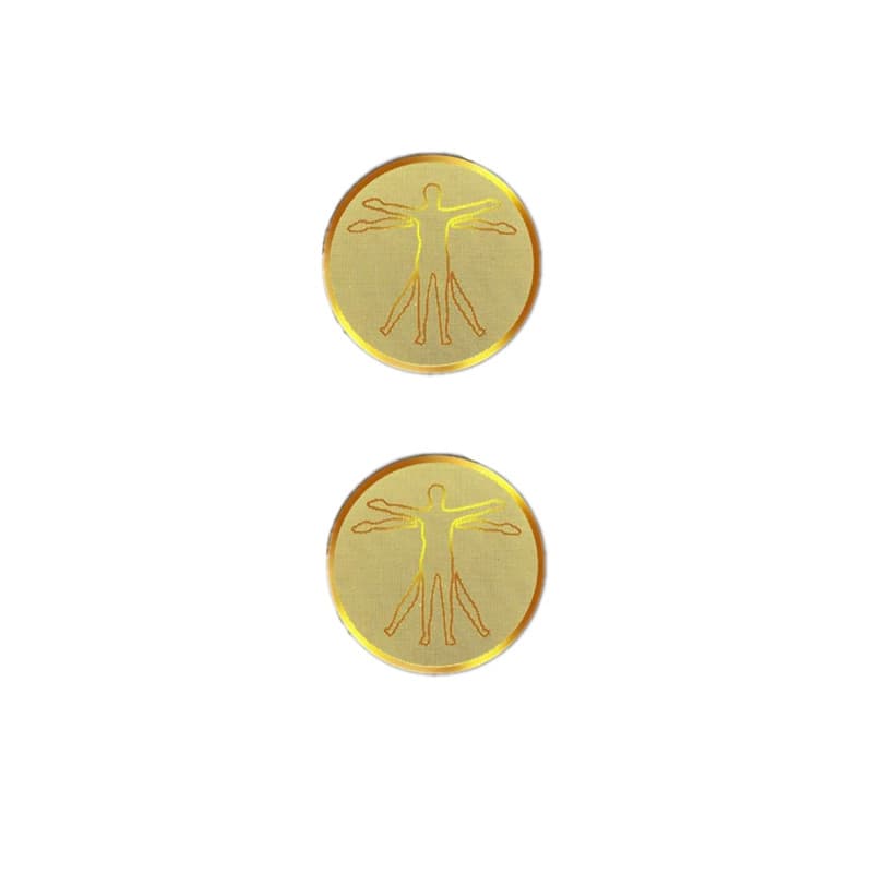 Autocollant Anti-rayonnement,2 Pack Patch Anti Ondes Portables Autocollants de Protection EMF pour CellPhone Electronics Laptops