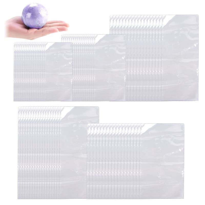 Sac Thermorétractable, 500Pcs Sacs d'emballage Thermorétractables Sont Utilisés pour Emballer Certains Articles comme des Boules